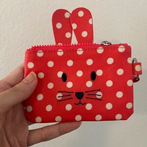 Cath Kidston Girls' Little Spot Bunny Pocket Purse